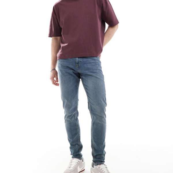 ジャックアンドジョーンズ Jack & Jones ジャック&ジョーンズ ピート テーパード ジーンズ ヴィンテージブルー パンツ ボトム メンズ 男性 インポートブランド 小さいサイズから大きいサイズまで