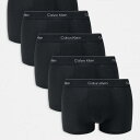 カルバンクライン Calvin Klein カルバン・クライン アイコン コットン ストレッチ 5パック トランクス ブラック アンダーウェア 下着 メンズ 男性 インポートブランド