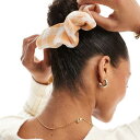 エイソス ASOS asos ASOS DESIGN シュシュヘアバンド 特大ギンガムオーガンザデザイン マルチカラー アクセサリー レディース 女性 インポー...