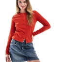 コットンオン Cotton:On Cotton On コットンオンのボタンアップジャージーカーディガン(レッドポインテール) トップス レディース 女性 インポ...