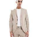 ジャックアンドジョーンズ Jack & Jones ジャック&ジョーンズ スーパースリム スーツジャケット ベージュ アウター メンズ 男性 インポートブランド 小さいサイズから大きいサイズまで