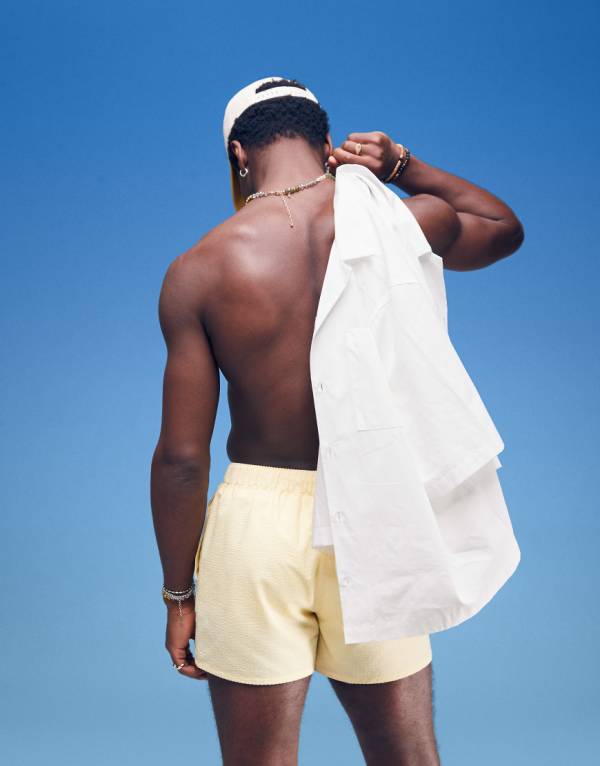 Duvin Design 【 Hibiscus Tanning Swim Short Men 】 メンズファッション 水着 メンズ