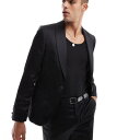 ツイステッド テイラー Twisted Tailor ツイステッドテーラーのドラコスキニースーツジャケット(ブラック) アウター メンズ 男性 インポートブランド 小さいサイズから大きいサイズまで