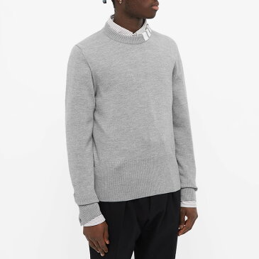 トム ブラウン THOM BROWNE トムブラウン4バーカラークルーニット トップス メンズ 男性 インポートブランド 小さいサイズから大きいサイズまで