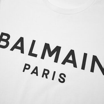 バルマン BALMAIN balmain バルマンパリロゴTシャツ トップス メンズ 男性 インポートブランド 小さいサイズから大きいサイズまで
