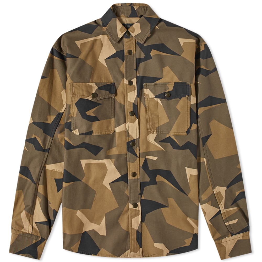 ラグ＆ボーン rag & bone Rag & Bone Rag＆Bone Engineered Camo Shirt トップス メンズ 男性 インポートブランド 小さいサイズから大きいサイズまで