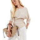 エイソス ASOS asos ASOS DESIGNのアシンメトリートップス。サイドにカットアウトが施されたストーンのディテール。 トップス レディース 女性 インポートブランド 小さいサイズから大きいサイズまで