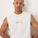 カルバンクライン Calvin Klein カルバン・クライン プライド マッスルタンク(ホワイト) トップス メンズ 男性 インポートブランド 小さいサイズから大きいサイズまで