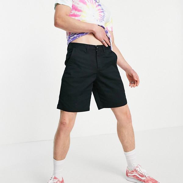 ヴァンズ Vans VANS バンズ Vans Authentic Stretchショーツ（ブラック） パンツ ボトム メンズ 男性 インポートブランド 小さいサイズから大きいサイズまで