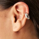 ロストソウルズのステンレススチール製チャンキーイヤーカフ(シルバー) アクセサリー レディース 女性 インポートブランド(4)