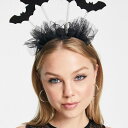 エイソス ASOS asos ASOS DESIGN バットボッパー付きハロウィンヘッドバンド アクセサリー レディース 女性 インポートブランド