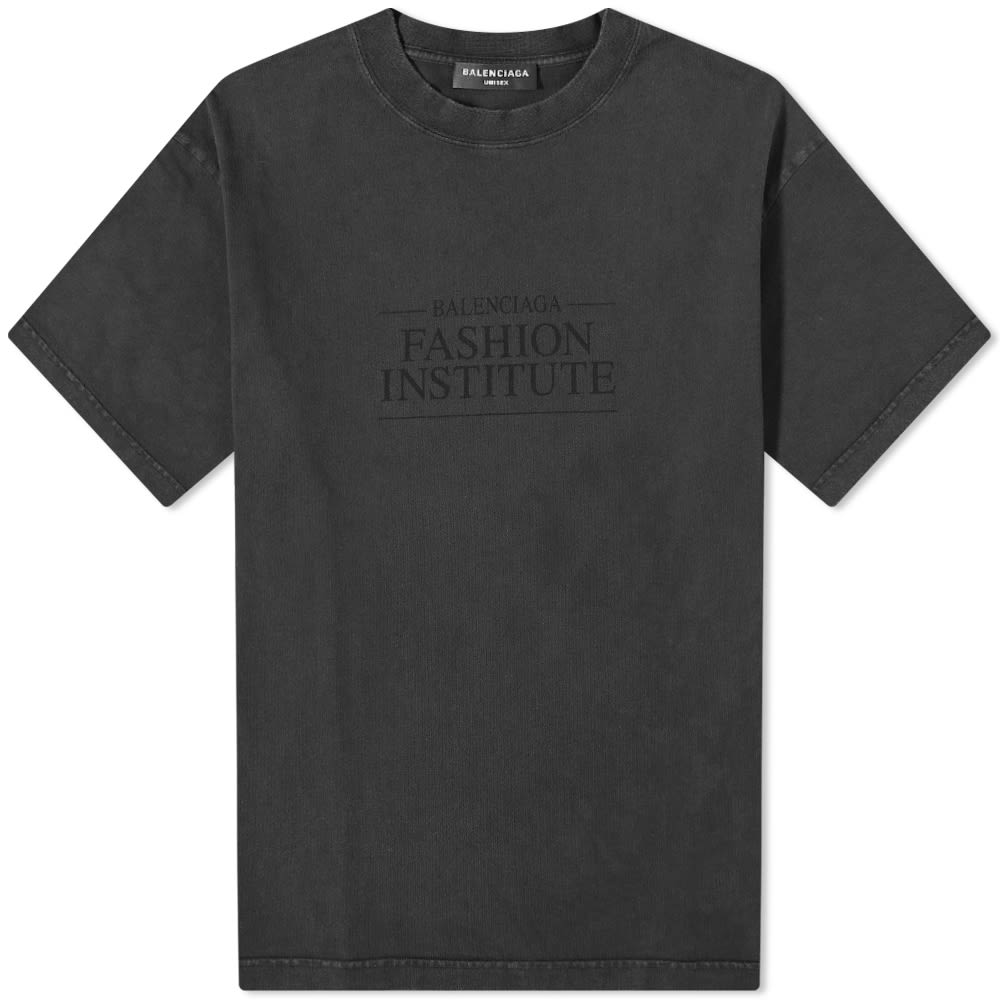 バレンシアガ BALENCIAGA balenciaga バレンシアガ ファッション インスティテュート バックプリント Tシャツ トップス メンズ 男性 インポートブランド 小さいサイズから大きいサイズまで