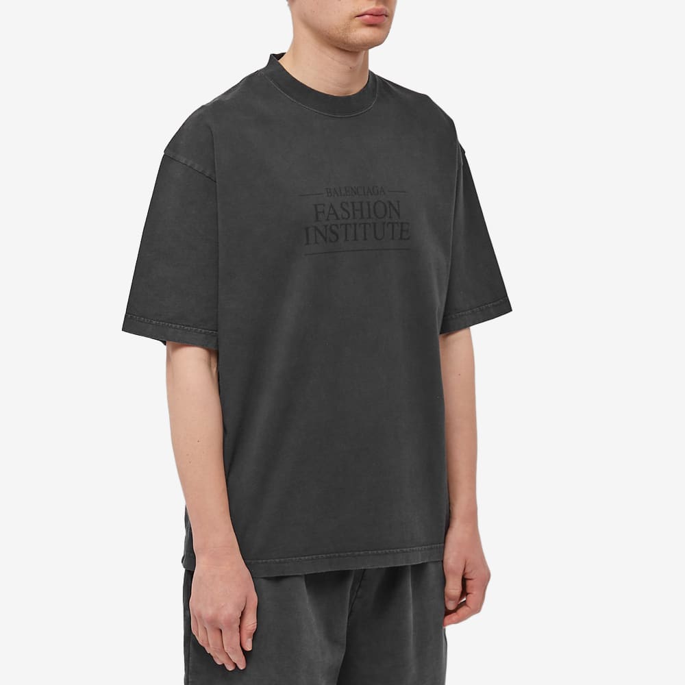 バレンシアガ BALENCIAGA balenciaga バレンシアガ ファッション インスティテュート バックプリント Tシャツ トップス メンズ 男性 インポートブランド 小さいサイズから大きいサイズまで