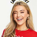 エイソス ASOS asos ASOSDESIGNクリスマスヘッドバンドと2021年後半 アクセサリー レディース 女性 インポートブランド