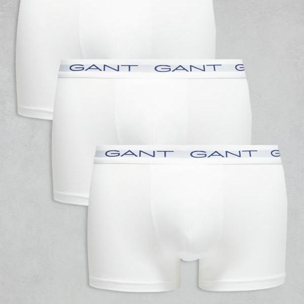 ガント Gant GANT 3枚組トランクス（ホワイト） 下着 メンズ 男性 インポートブランド 小さいサイズか..
