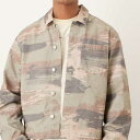 エイソス ASOS asos ASOS DESIGN コーデュロイ オーバーサイズ ボックスシャツ(迷彩柄) トップス メンズ 男性 インポートブランド 小さい...