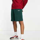 ニューエラ New Era NEW ERA グリーンのニューエラヘリテージスクリプトショーツ-ASOS限定 パンツ ボトム メンズ 男性 インポートブランド 小さいサイズから大きいサイズまで