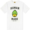 ヒューマンメイド HUMAN MADE 人間製のアヒルの頭のTシャツ トップス メンズ 男性 インポートブランド 小さいサイズから大きいサイズまで