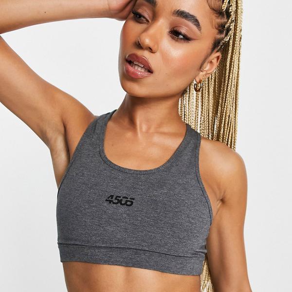 エイソス ASOS asos ASOS4505アイコンスクープネックスポーツブラ（コットンタッチ） 下着 レディース 女性 インポートブランド 小さいサイズから大きいサイズまで