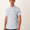 ライルアンドスコット Lyle & Scott ライル&スコット リネン ポロシャツ(ライトブルー) トップス メンズ 男性 インポートブランド 小さいサイズから大きいサイズまで