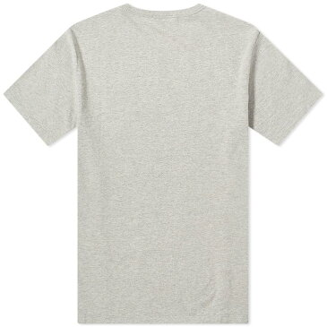 ラフ シモンズ RAF SIMONS メゾンキツネグレイフォックスヘッドパッチクラシックTシャツ トップス メンズ 男性 インポートブランド 小さいサイズから大きいサイズまで
