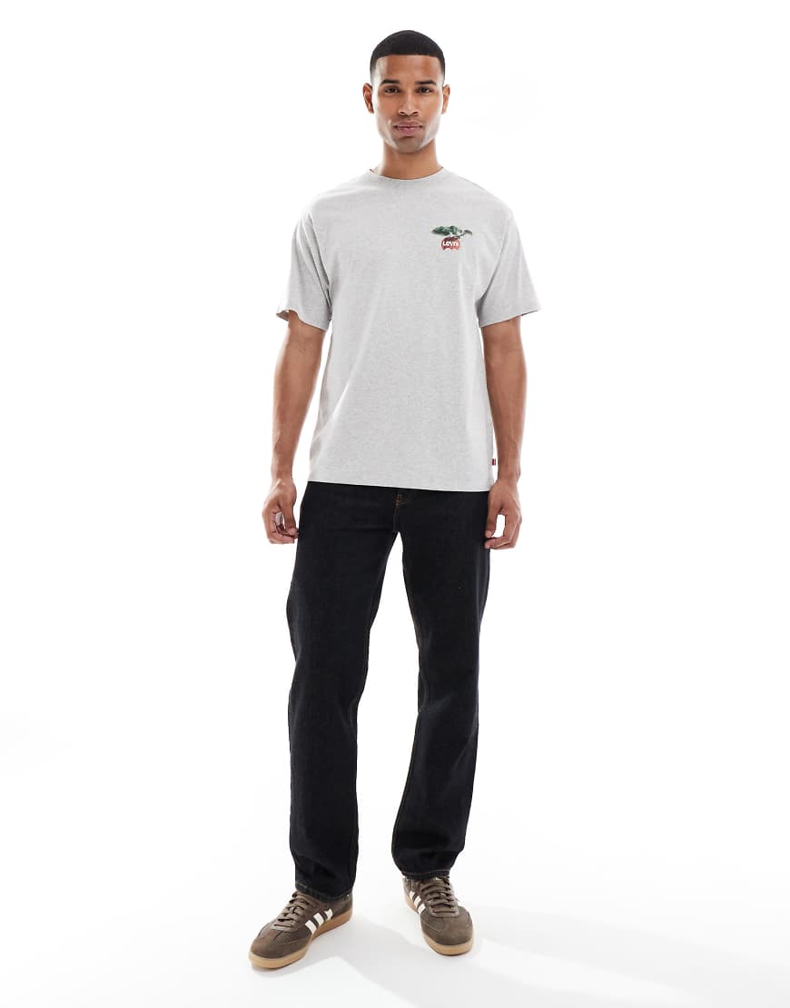 リーバイス Levi's リーバイス オーチャードファーム フレッシュバックプリント ヴィンテージ オーバーサイズ T シャツ（グレーマール） トップス メンズ 男性 インポートブランド 小さいサイズから大きいサイズまで