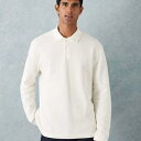 エイソス ASOS asos ASOS DESIGN スーパーヘビーウェイト リラックスピケポロ(クリーム色) トップス メンズ 男性 インポートブランド 小さいサイズから大きいサイズまで