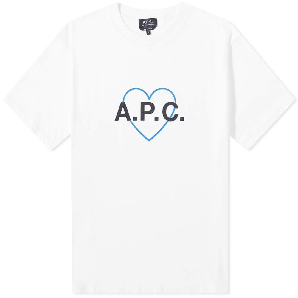 アー・ペー・セー A.P.C. A.P.C.アモーレハートロゴTシャツ トップス メンズ 男性 インポートブランド 小さいサイズから大きいサイズまで