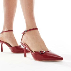 RAID ワイドフィット ベクスリー キトンヒール シューズ(レッド) 靴 レディース 女性 インポートブランド 小さいサイズから大きいサイズまで