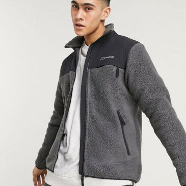 バーグハウス Berghaus BerghusSykerフルジップフリースグレー トップス メンズ 男性 インポートブランド 小さいサイズから大きいサイズまで
