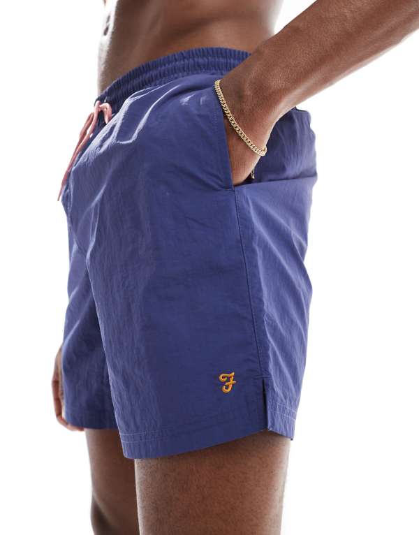 ファーラー Farah ファラ コルベール スイムショーツ（ミッドブルー） 水着 メンズ 男性 インポートブランド 小さいサイズから大きいサイズまで