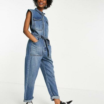 フリーピープル We The Free by Free People We The Free by Free Peopleシドニーのノースリーブジャンプスーツ、ネクタイウエスト付き オールインワン レディース 女性 インポートブランド 小さいサイズから大きいサイズまで