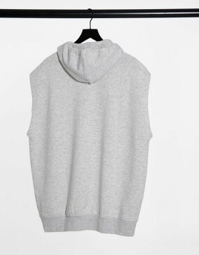 モンキ Monki モンキベッキーオーガニックコットンノースリーブパーカーグレー トップス レディース 女性 インポートブランド 小さいサイズから大きいサイズまで
