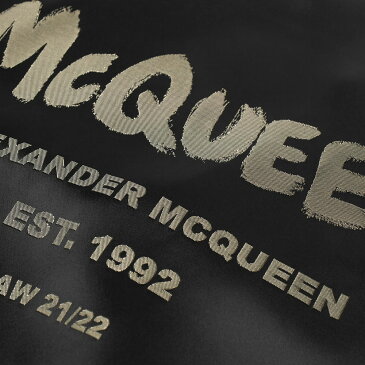 アレキサンダー・マックイーン Alexander McQueen アレクサンダーマックイーングラフィティロゴバックインターシャカーディガン トップス メンズ 男性 インポートブランド 小さいサイズから大きいサイズまで