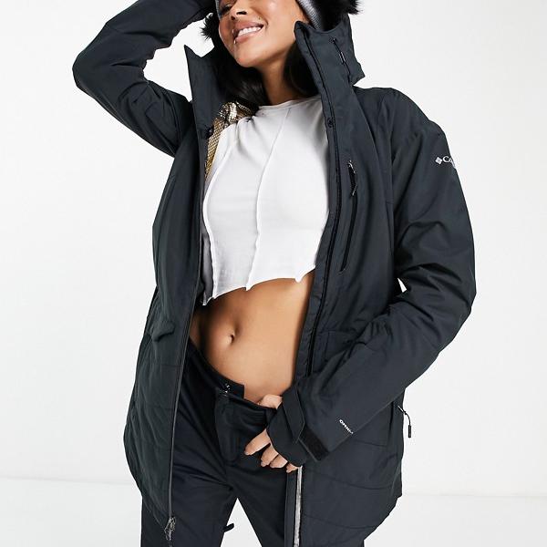 コロンビア Columbia コロンビアマウントビンドロングスキージャケット（ブラック） アウター レディース 女性 インポートブランド 小さいサイズから大きいサイズまで