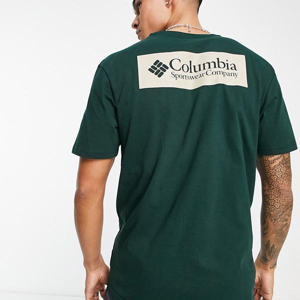 コロンビア Columbia スプルースグリーンのColumbia North Cascades Tシャツ トップス メンズ 男性 インポートブランド 小さいサイズから大きいサイズまでのサムネイル