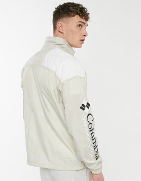 コロンビア Columbia ベージュのコロンビアサンタアナアノラックジャケット トップス メンズ 男性 インポートブランド 小さいサイズから大きいサイズまで