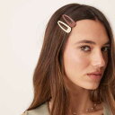 デザインビーdesignb DesignB DesignB London ヘアクリップ 4個パック(ニュートラルブラウン) アクセサリー レディース 女性 イン...