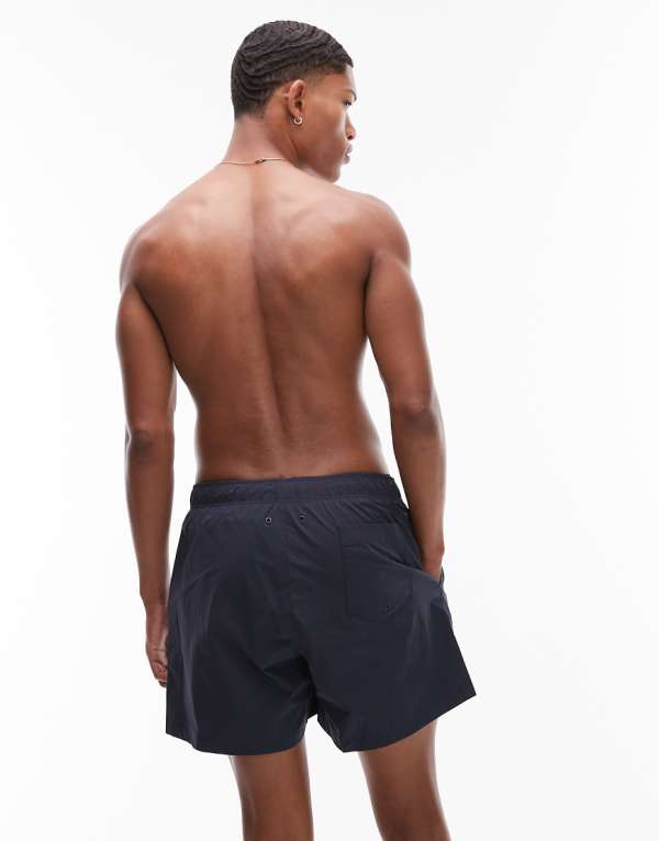 ARKET スイムショーツ ダークブルー 水着 メンズ 男性 インポートブランド 小さいサイズから大きいサイズまで