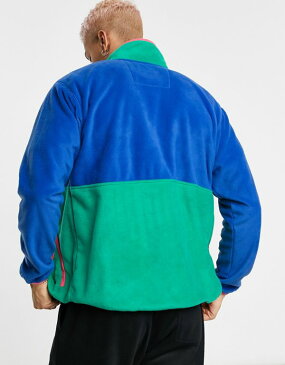 コロンビア Columbia コロンビアバックボウルフルジップフリース(ブルー) トップス メンズ 男性 インポートブランド 小さいサイズから大きいサイズまで