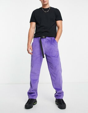 ハンドレッツ The Hundreds ラベンダーの何百ものリラックスした調節可能なコーデュロイパンツ パンツ ボトム メンズ 男性 インポートブランド 小さいサイズから大きいサイズまで