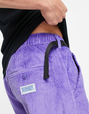 ハンドレッツ The Hundreds ラベンダーの何百ものリラックスした調節可能なコーデュロイパンツ パンツ ボトム メンズ 男性 インポートブランド 小さいサイズから大きいサイズまで