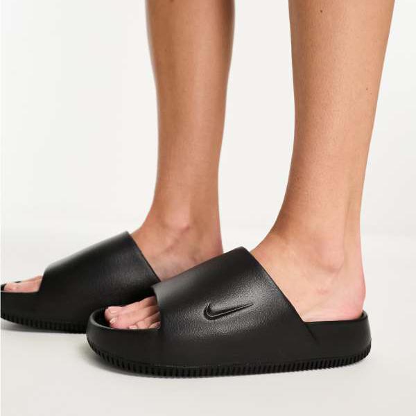 ナイキ カーム スライダー（ブラック） 靴 レディース 女性 インポートブランド 小さいサイズから大き..