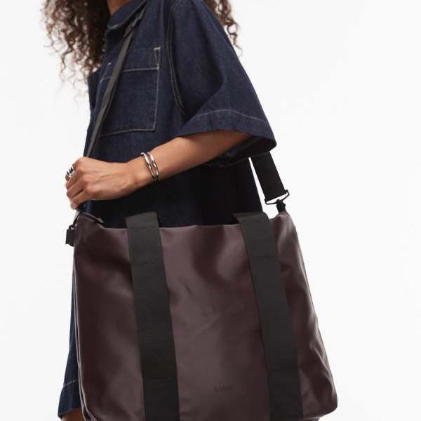 レインズ RAINS レインズ防水スモールトートバッグ（ダークブラウン） 鞄 レディース 女性 インポート..