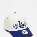 ニューエラ New Era NEW ERA ニューエラ LAドジャース 9forty コントラストピークキャップ マルチカラー 帽子 レディース 女性 インポートブランド
