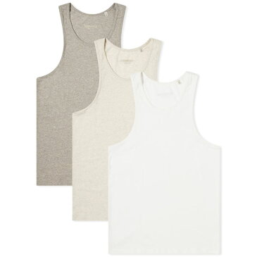 フィアオブゴッド エッシェンシャルズ Fear of God ESSENTIALS Fear of GodESSENTIALSタンクトップ-3パック トップス メンズ 男性 インポートブランド 小さいサイズから大きいサイズまで