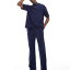 エイソス ASOS asos ASOS DESIGN ジャージーナイトウェアセット(ネイビー) 部屋着 メンズ 男性 イン..