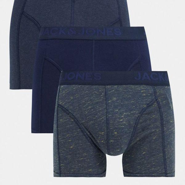 ジャックアンドジョーンズ Jack & Jones ジャック＆ジョーンズ3パックトランクスマルチ 下着 メンズ 男性 インポートブランド 小さいサイズから大きいサイズまで