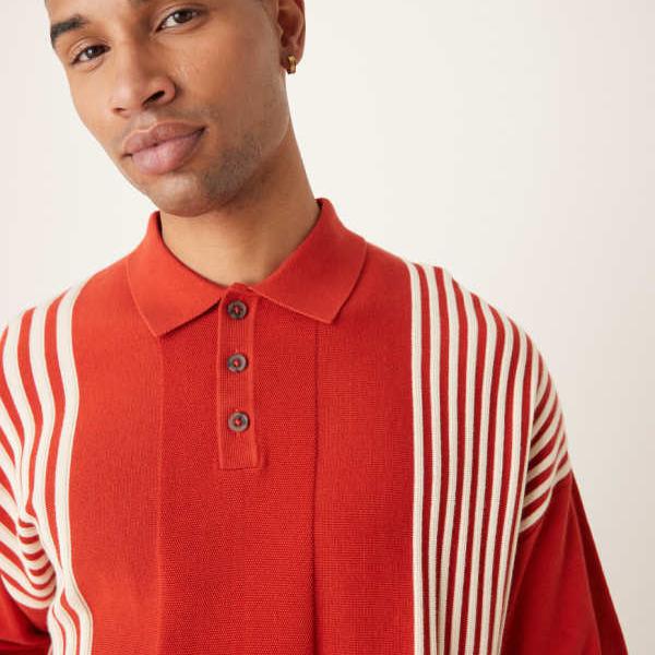 エイソス ASOS asos ASOS DESIGNのオーバーサイズ、ボックスフィット、コントラスト