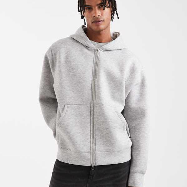 ジャックアンドジョーンズ Jack & Jones Jack & Jones のオーバーサイズ スキューバ フーディー（ダブ..